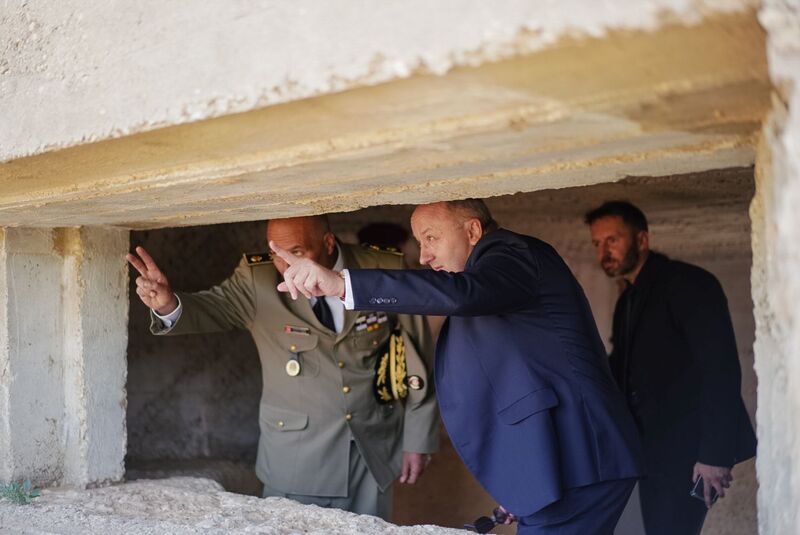 The IPN delegation honored the Polish pilots in Tunisia, 28 October 2024; photo: M. Niegowski (IPN)