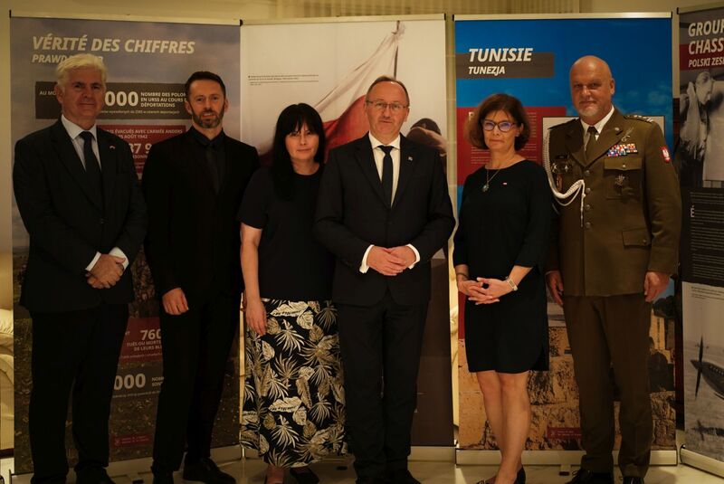 The opening of the &amp;quot;Trails of Hope. The Odyssey of Freedom&amp;quot; exhibition in Tunisia