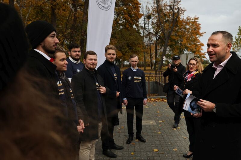 The Institute's “Personal losses and victims of repression under German occupation in 1939-1945” project and the straty.pl. database; photo: Mikołaj Bujak, IPN