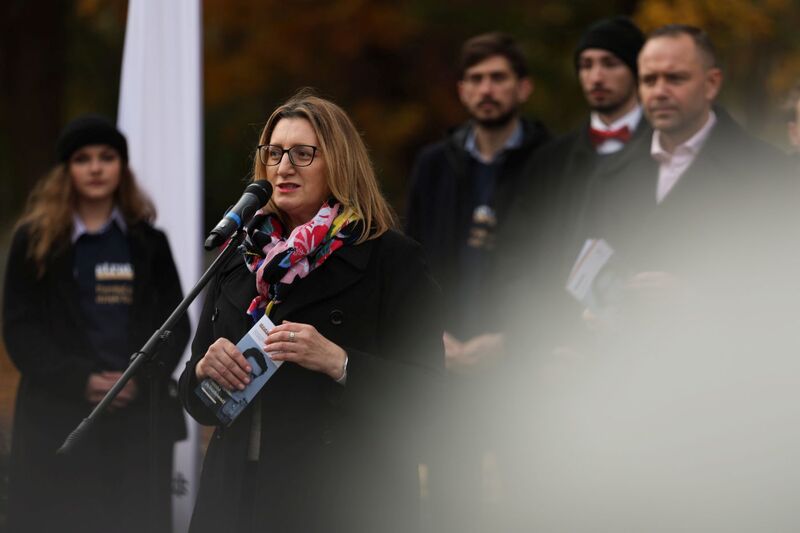 The Institute's “Personal losses and victims of repression under German occupation in 1939-1945” project and the straty.pl. database; photo: Mikołaj Bujak, IPN