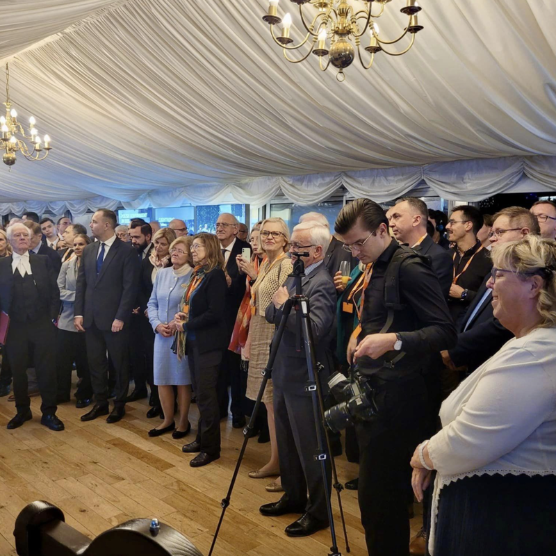 The IPN "Trails of Hope. The Odyssey of Freedom" exhibition and the "Ambassador of Polish History" awards presented in the Parliament of the United Kingdom of Great Britain and Northern Ireland; photo: credit britishpoles.uk