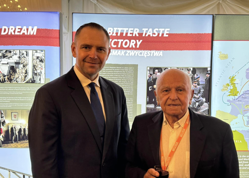 The IPN "Trails of Hope. The Odyssey of Freedom" exhibition and the "Ambassador of Polish History" awards presented in the Parliament of the United Kingdom of Great Britain and Northern Ireland; photo: credit britishpoles.uk