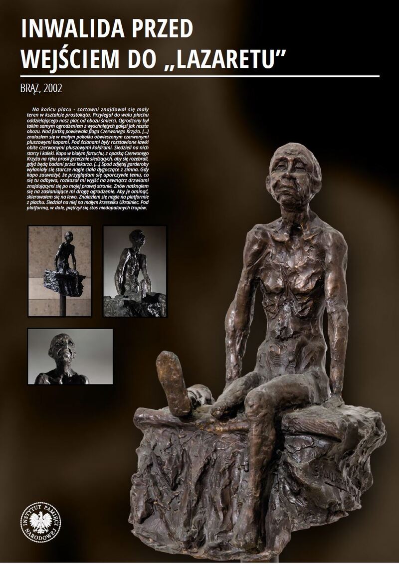 “The Image of Treblinka in the Eyes of Samuel Willenberg” exhibition presented at the IPN Lech Kaczyński Central History Point in Warsaw