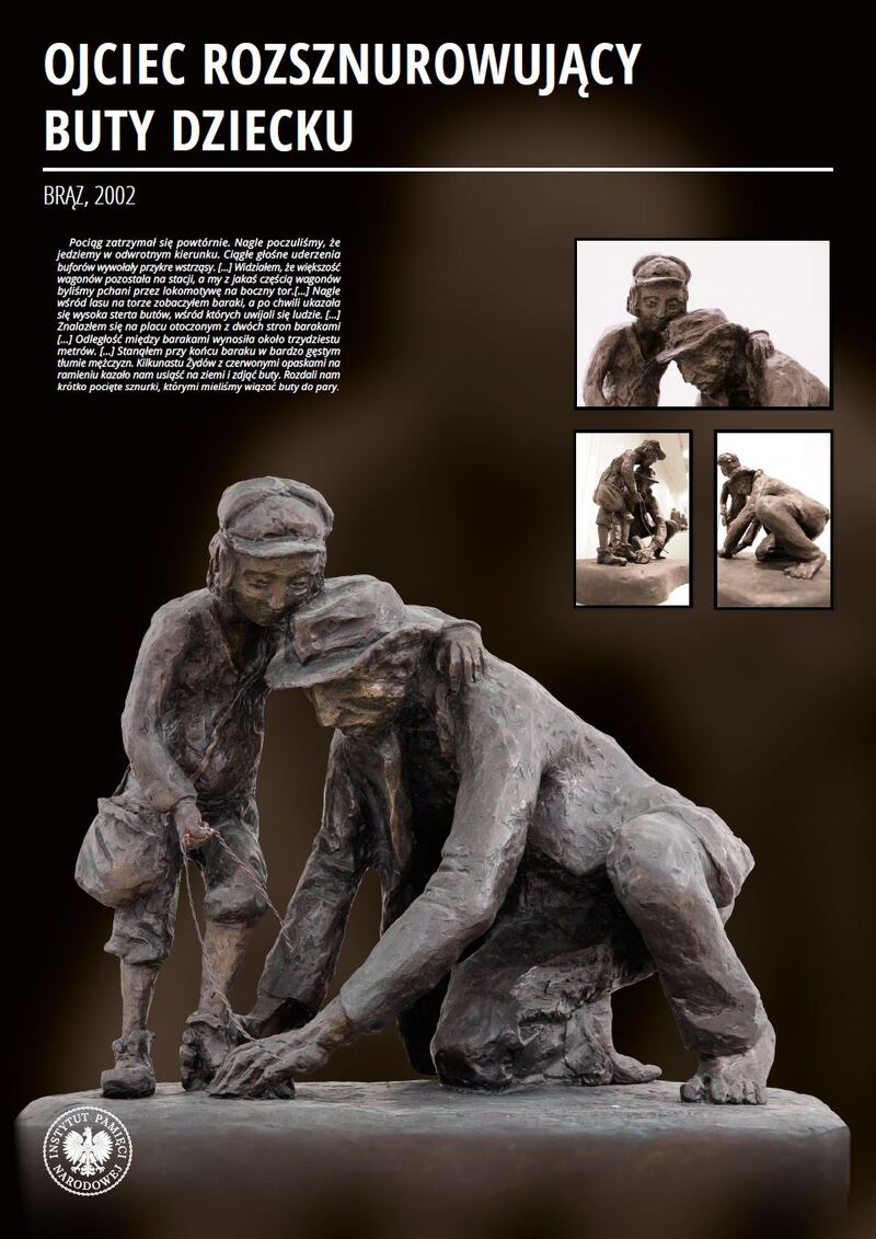 “The Image of Treblinka in the Eyes of Samuel Willenberg” exhibition presented at the IPN Lech Kaczyński Central History Point in Warsaw