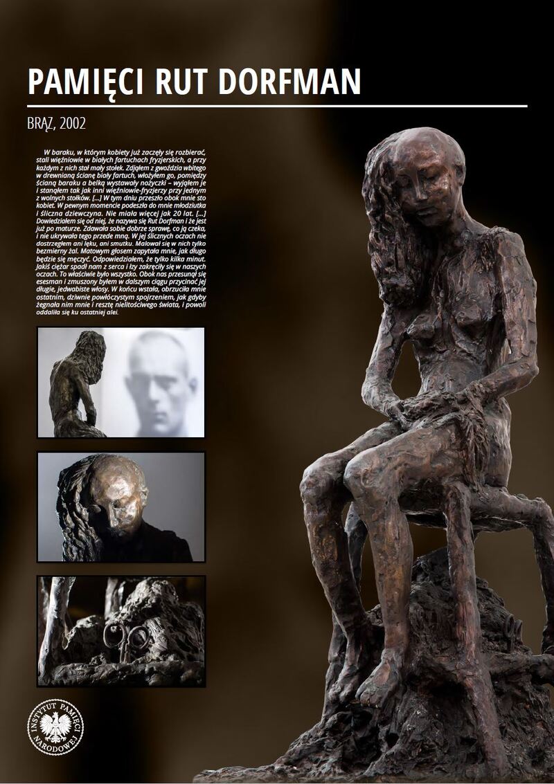 “The Image of Treblinka in the Eyes of Samuel Willenberg” exhibition presented at the IPN Lech Kaczyński Central History Point in Warsaw