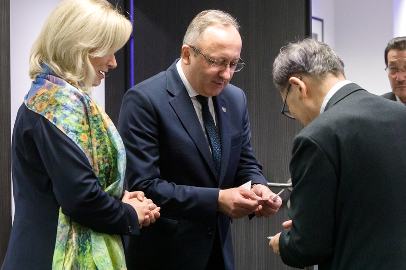 Japanese diplomats and representatives of the Kuril Islands Residents Association visited the Institute of National Remembrance, Warsaw 14 November 2024; photo: Sławek Kasper, IPN