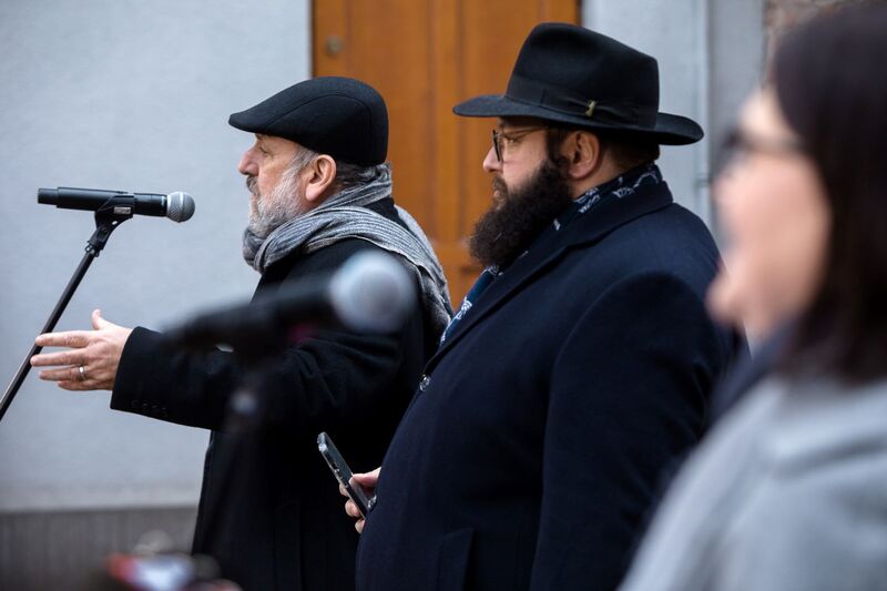 84th anniversary of the sealing off of the Warsaw ghetto, 15 November 2024; photo: S. Kasper (IPN)