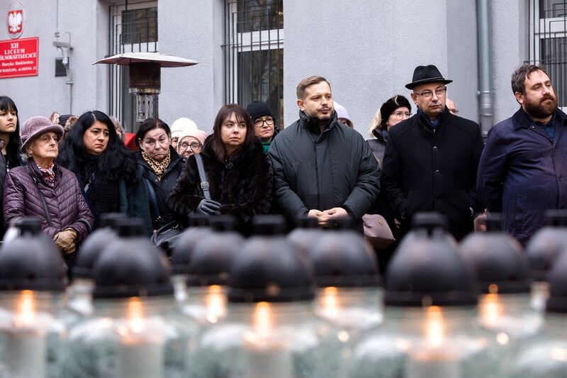 84th anniversary of the sealing off of the Warsaw ghetto, 15 November 2024; photo: S. Kasper (IPN)