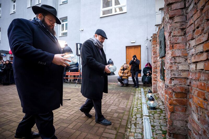 84th anniversary of the sealing off of the Warsaw ghetto, 15 November 2024; photo: S. Kasper (IPN)
