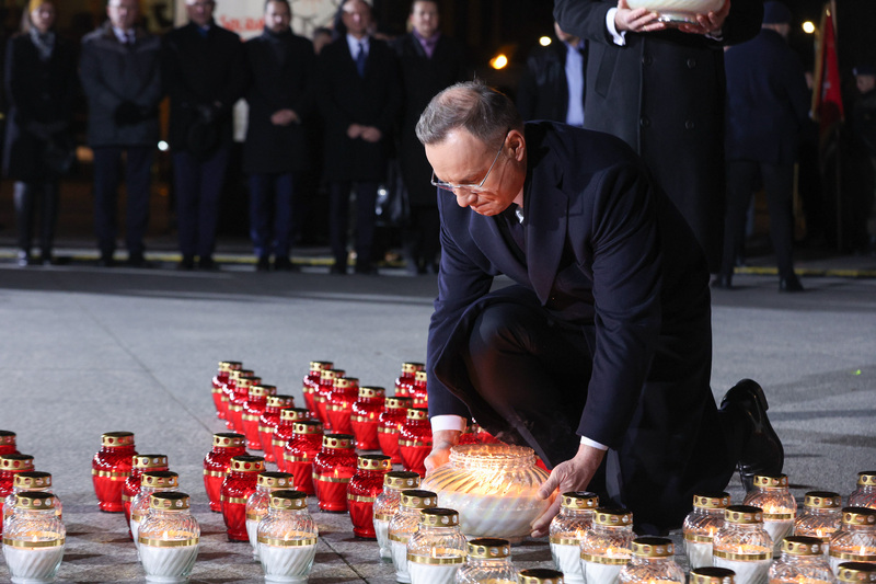 Together we lit the Light of Freedom, Warsaw 13 December 2024; Photo: Mikołaj Bujak, IPN