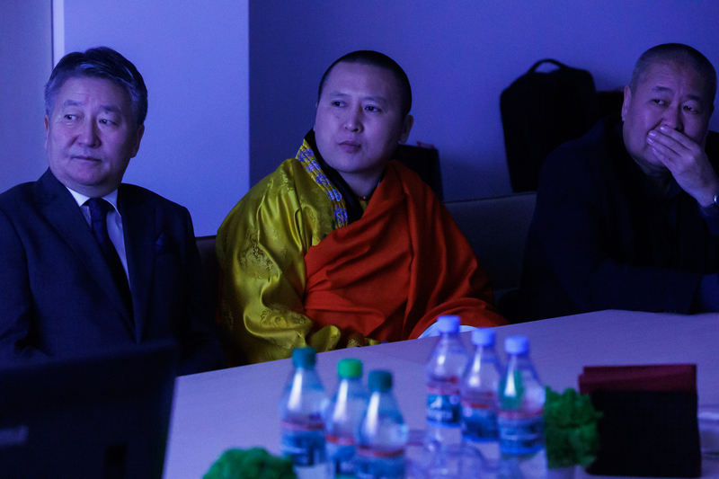 Visit of Mongolia's Supreme Head of Gandan Monastery at the Institute of National Remembrance – 21 January 2025; photo: S. Kasper
