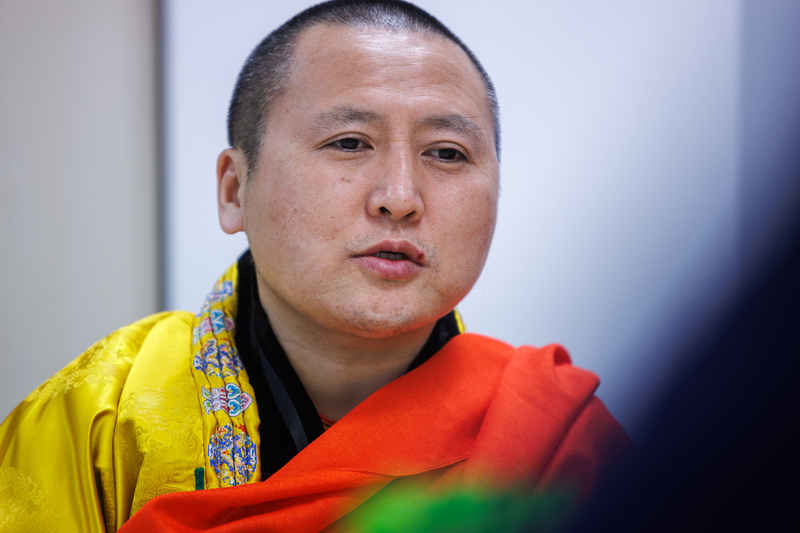 Visit of Mongolia's Supreme Head of Gandan Monastery at the Institute of National Remembrance – 21 January 2025; photo: S. Kasper