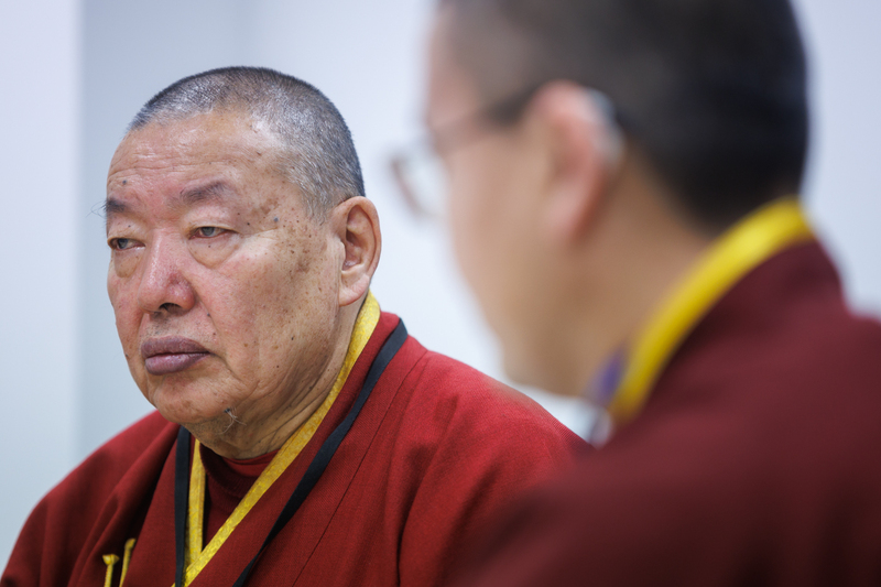 Visit of Mongolia's Supreme Head of Gandan Monastery at the Institute of National Remembrance – 21 January 2025; photo: S. Kasper