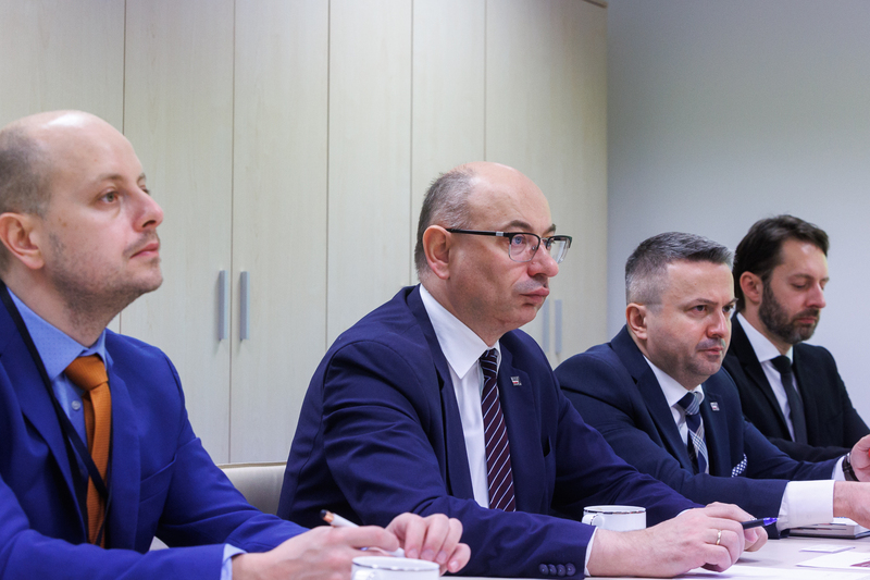 Visit of Mongolia's Supreme Head of Gandan Monastery at the Institute of National Remembrance – 21 January 2025; photo: S. Kasper