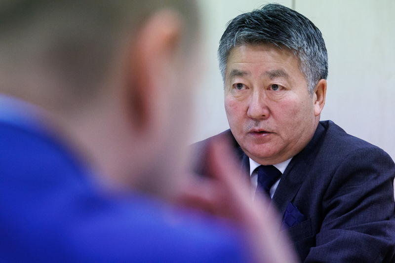 Visit of Mongolia's Supreme Head of Gandan Monastery at the Institute of National Remembrance – 21 January 2025; photo: S. Kasper