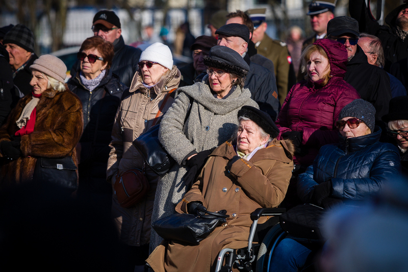 The 85th anniversary of the first mass deportation of Polish citizens deep into the USSR - Warsaw, 10 February 2025, photo: Sławek Kasper IPN