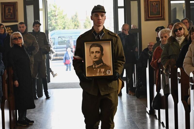 Official commemoration of Gen. August Emil Fieldorf "Nil" - Warsaw, 23 February 2025; photo: M. Żelazny (Museum of Rakowiecka 37)