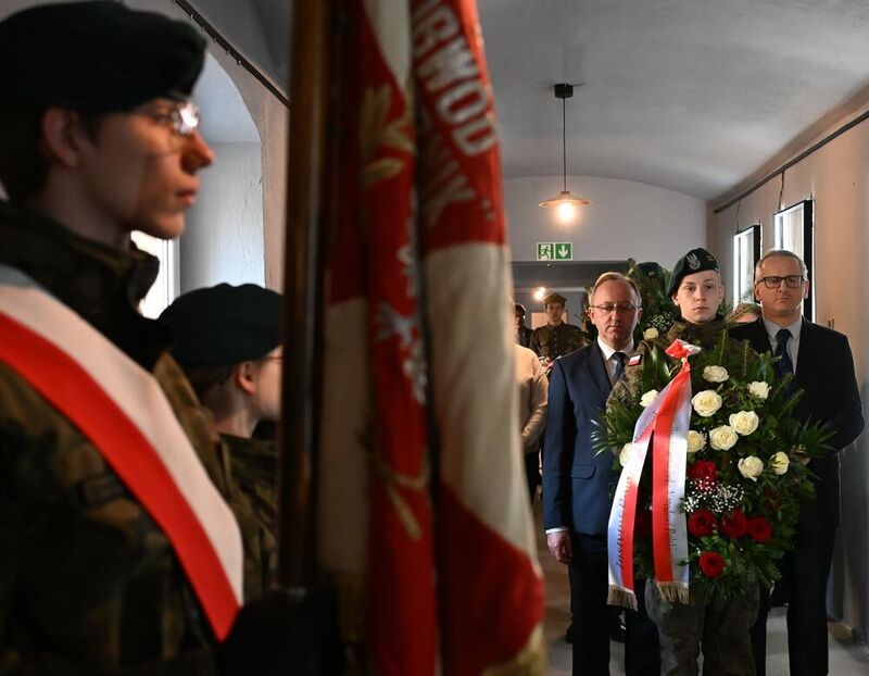 Official commemoration of Gen. August Emil Fieldorf "Nil" - Warsaw, 23 February 2025; photo: M. Żelazny (Museum of Rakowiecka 37)