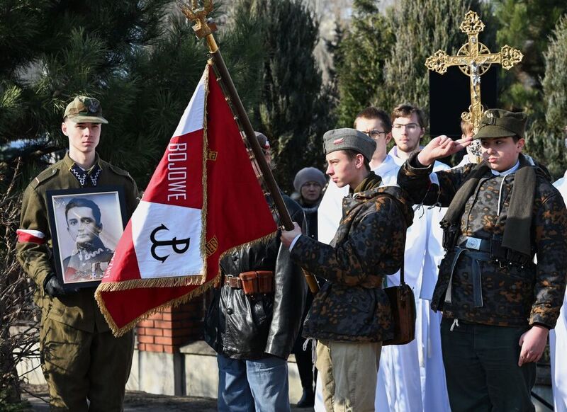 Official commemoration of Gen. August Emil Fieldorf "Nil" - Warsaw, 23 February 2025; photo: M. Żelazny (Museum of Rakowiecka 37)