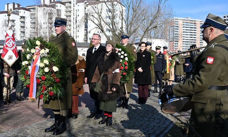 Official commemoration of Gen. August Emil Fieldorf "Nil" - Warsaw, 23 February 2025; photo: M. Żelazny (Museum of Rakowiecka 37)