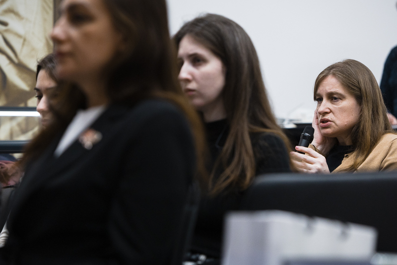 A visit of Ukrainian media representatives in the Archive of the Institute of National Remembrance, 19 March 2025; photo: S. Kasper (IPN) A visit of Ukrainian media representatives in the Archive of the Institute of National Remembrance, 19 March 2025; photo: S. Kasper (IPN)