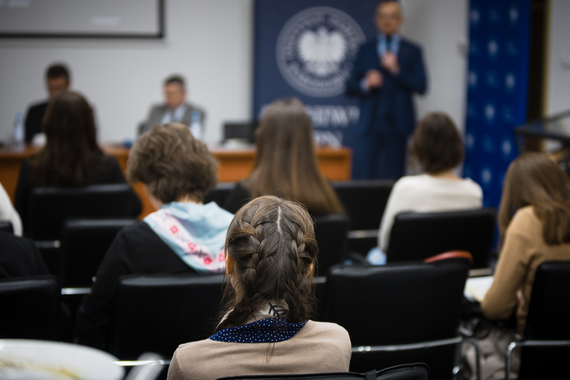 A visit of Ukrainian media representatives in the Archive of the Institute of National Remembrance, 19 March 2025; photo: S. Kasper (IPN) A visit of Ukrainian media representatives in the Archive of the Institute of National Remembrance, 19 March 2025; photo: S. Kasper (IPN)