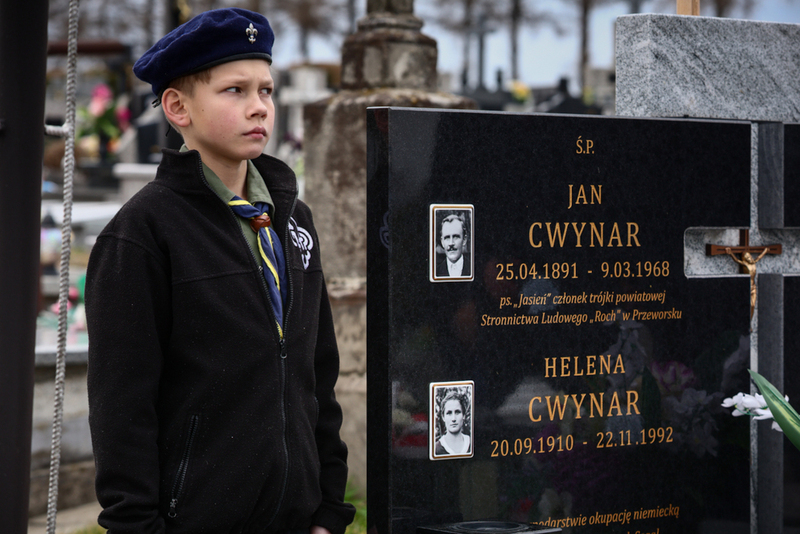 In Markowa we commemorated Poles who rescued Jews, Photo: Sławek Kasper (IPN)