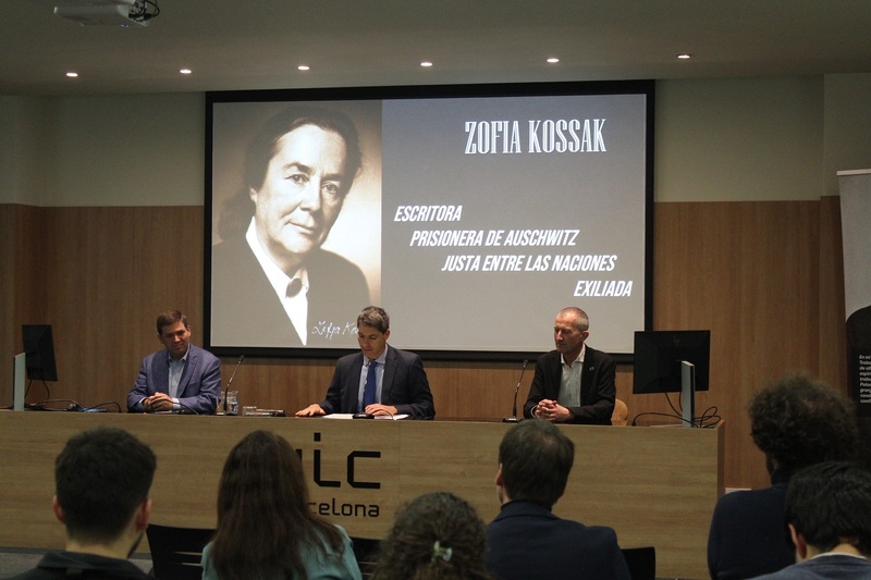 The presentation of the IPN exhibition on Zofia Kossak- Szczucka in Spain