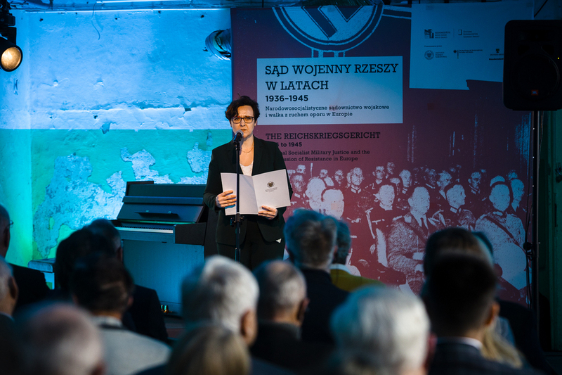 The official opening of the “Reich Military Court 1936-1945. The National Socialist Military Judiciary System and the Fight against the Resistance Movement in Europe” exhibition – Warsaw, 9 April 2025 The official opening of the “Reich Military Court 1936-1945. The National Socialist Military Judiciary System and the Fight against the Resistance Movement in Europe” exhibition – Warsaw, 9 April 2025