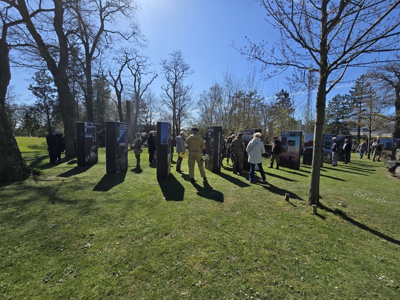 The opening of the “Trails of Hope. The Odyssey of Freedom” exhibition in Emmen in the Netherlands, 8 April 2025