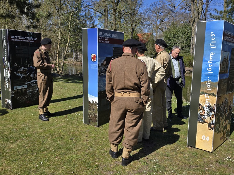 The opening of the “Trails of Hope. The Odyssey of Freedom” exhibition in Emmen in the Netherlands, 8 April 2025