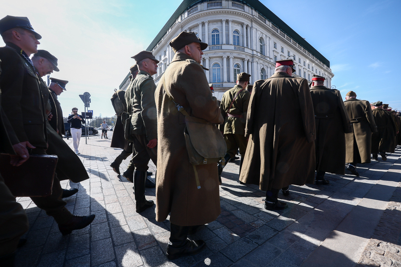 The eighteenth Katyn March of Shadows, Warsaw 13 April 2025, Photo: Sławek Kasper, IPN