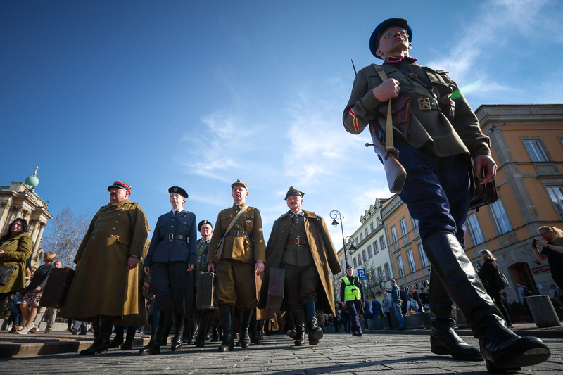 The eighteenth Katyn March of Shadows, Warsaw 13 April 2025, Photo: Sławek Kasper, IPN