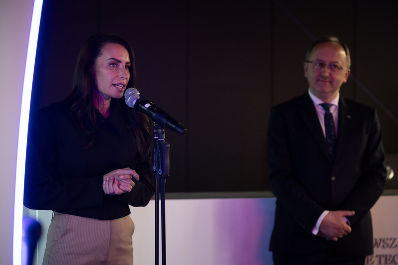 Opening of the latest educational project of the IPN New Technology Division at the Central History Point in Warsaw, 14 April 2025; photo: S. Kasper (IPN)