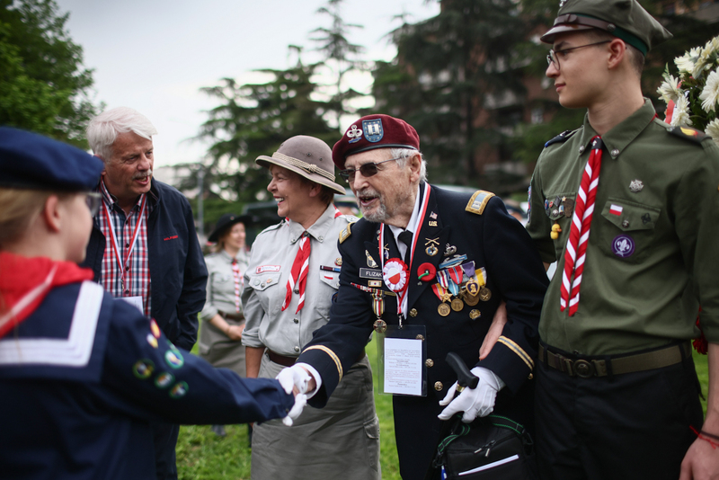 IPN representatives take part in the official commemoration of the 80th anniversary of the liberation of Bologna, Italy, 23 April 2025