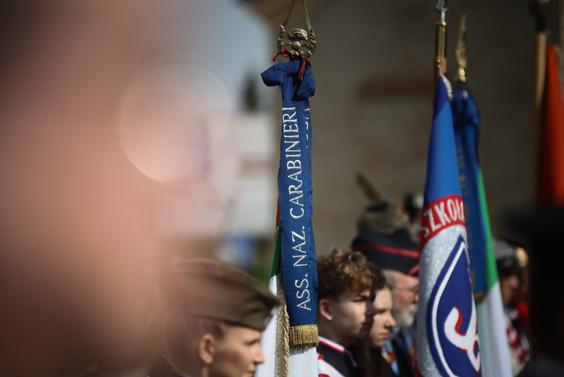 IPN representatives take part in the official commemoration of the 80th anniversary of the liberation of Bologna, Italy, 23 April 2025