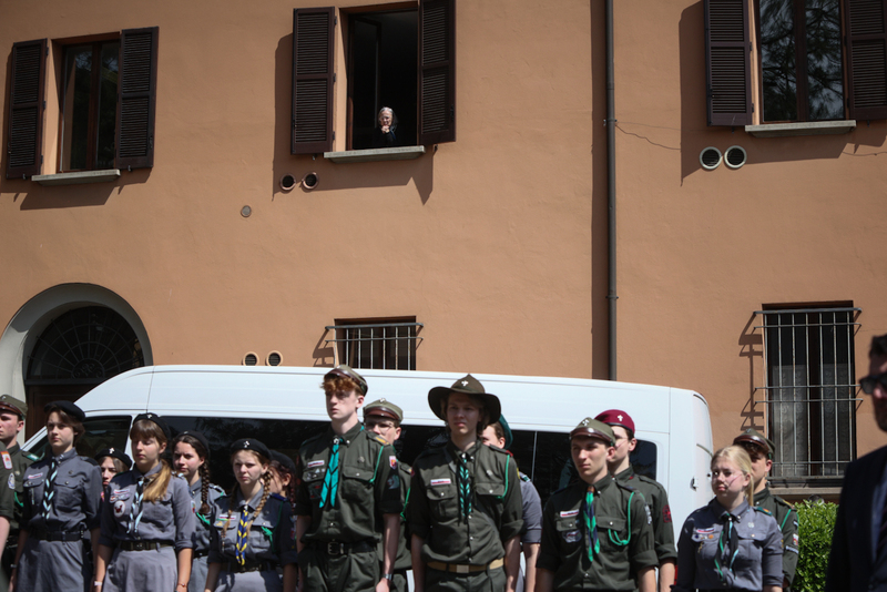 IPN representatives take part in the official commemoration of the 80th anniversary of the liberation of Bologna, Italy, 23 April 2025