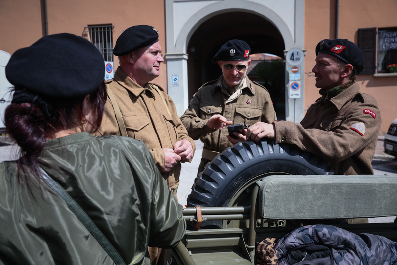 IPN representatives take part in the official commemoration of the 80th anniversary of the liberation of Bologna, Italy, 23 April 2025
