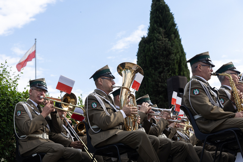 The commemoration of Polish servicemen who liberated the Bologna region from the Germans eighty years ago. Photo: Sławek Kasper (IPN)
