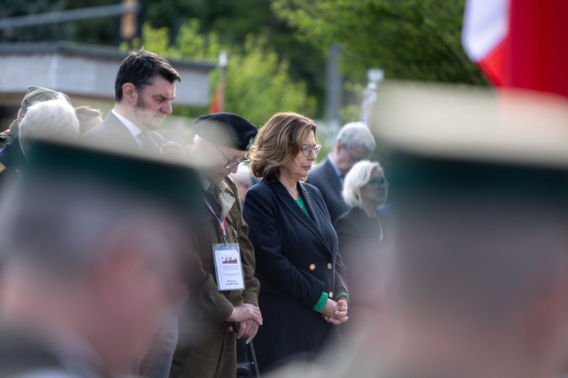 The commemoration of Polish servicemen who liberated the Bologna region from the Germans eighty years ago. Photo: Sławek Kasper (IPN)
