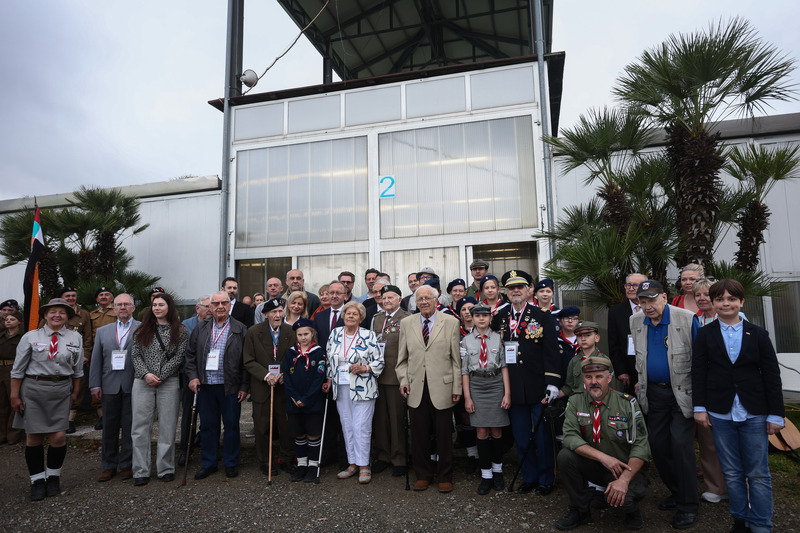 The opening of the IPN “Trails of Hope. The Odyssey of Freedom” exhibition in Bologna. Photo:Sławek Kasper (IPN)