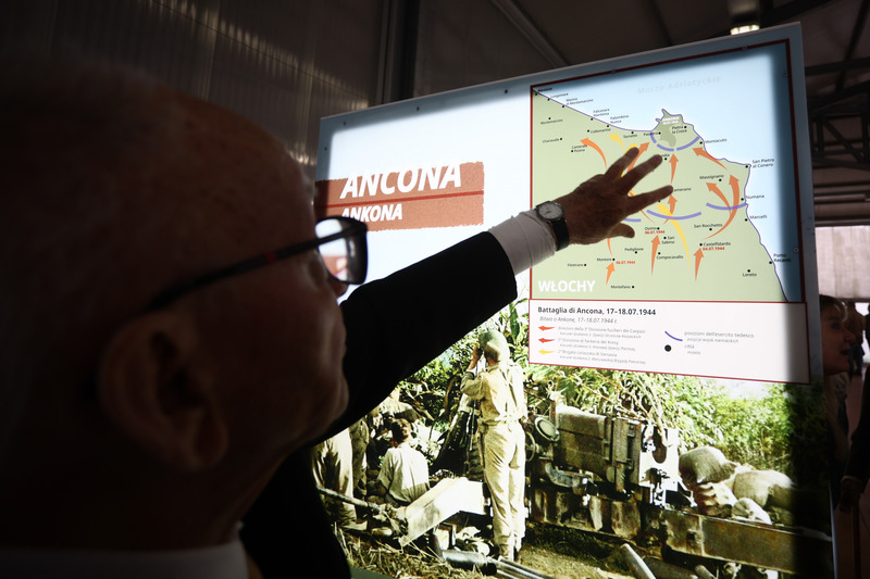 The opening of the IPN “Trails of Hope. The Odyssey of Freedom” exhibition in Bologna. Photo:Sławek Kasper (IPN)