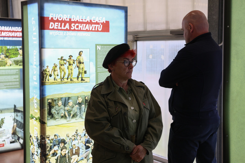 The opening of the IPN “Trails of Hope. The Odyssey of Freedom” exhibition in Bologna. Photo:Sławek Kasper (IPN)