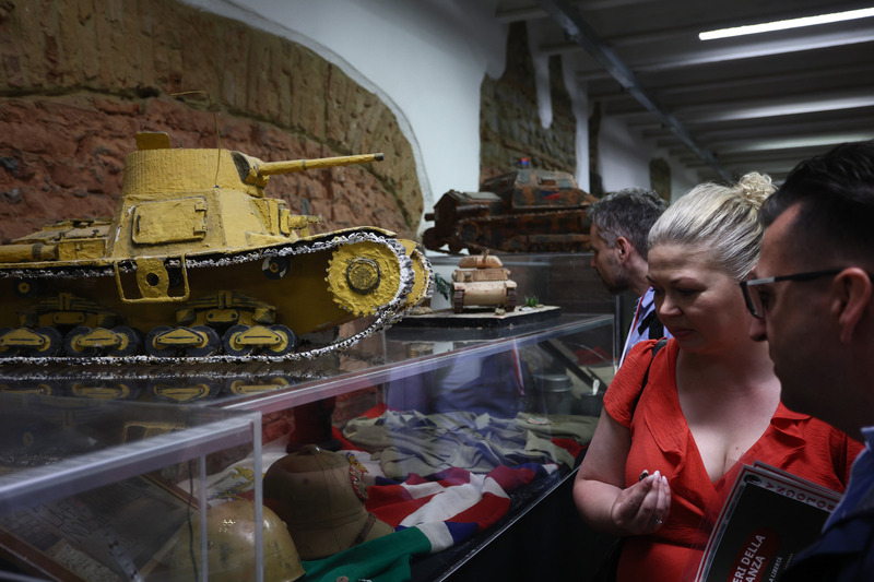 The opening of the IPN “Trails of Hope. The Odyssey of Freedom” exhibition in Bologna. Photo:Sławek Kasper (IPN)