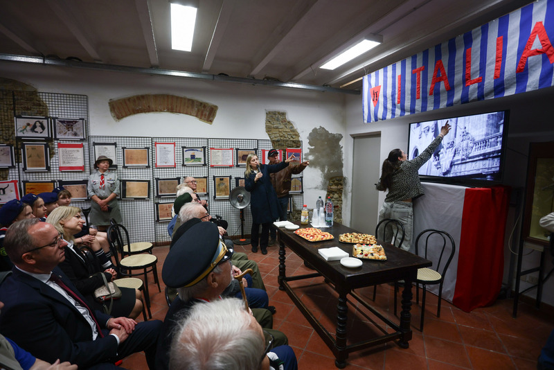 The opening of the IPN “Trails of Hope. The Odyssey of Freedom” exhibition in Bologna. Photo:Sławek Kasper (IPN)