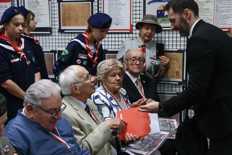 The opening of the IPN “Trails of Hope. The Odyssey of Freedom” exhibition in Bologna. Photo:Sławek Kasper (IPN)