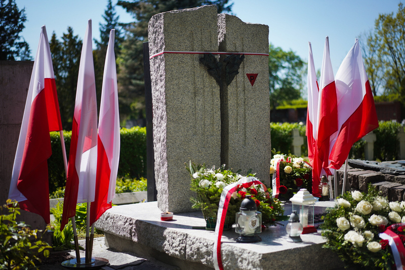 Ceremonies on the 80th anniversary of the liberation of prisoners of German concentration camps, Warsaw - 28 April 2025; photo: M. Niegowski (IPN)