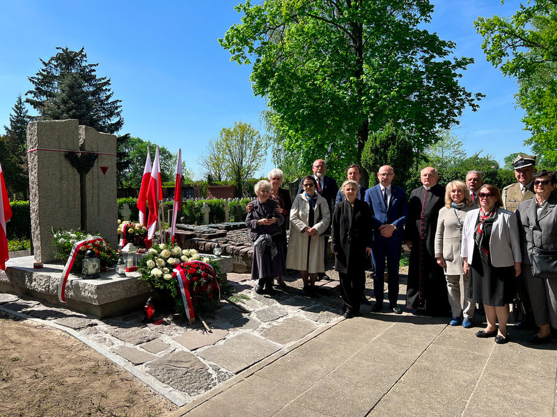 Ceremonies on the 80th anniversary of the liberation of prisoners of German concentration camps, Warsaw - 28 April 2025; photo: M. Niegowski (IPN)