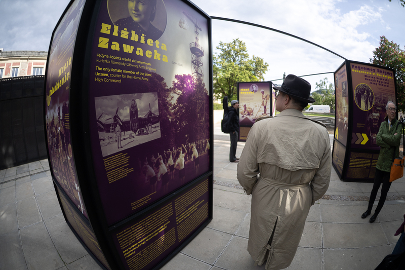 Opening of the IPN "Unconquered" outdoor exhibition, Warsaw 7 May 2025; photo: S. Kasper (IPN)