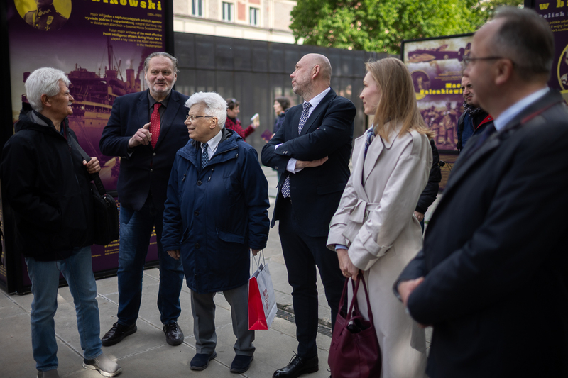 Opening of the IPN "Unconquered" outdoor exhibition, Warsaw 7 May 2025; photo: S. Kasper (IPN)
